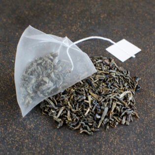 Organic Green Jasmine Pyramid Tea Bag, organic green jasmine tea, green jasmine tea, green tea, jasmine tea, pyramid tea